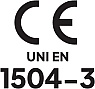 Simbolo UNI EN 1504-3